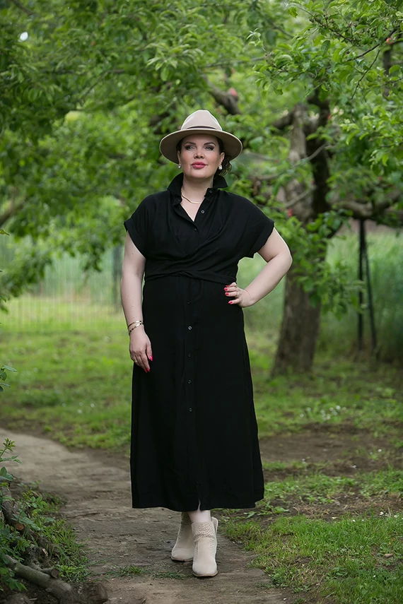 Christina ruha - fekete